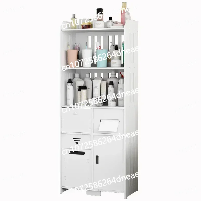 

Toilet Cosmetics Locker Toilet Bathroom Corner Small Storage Cabinet Toilet Wall Corner Shelf