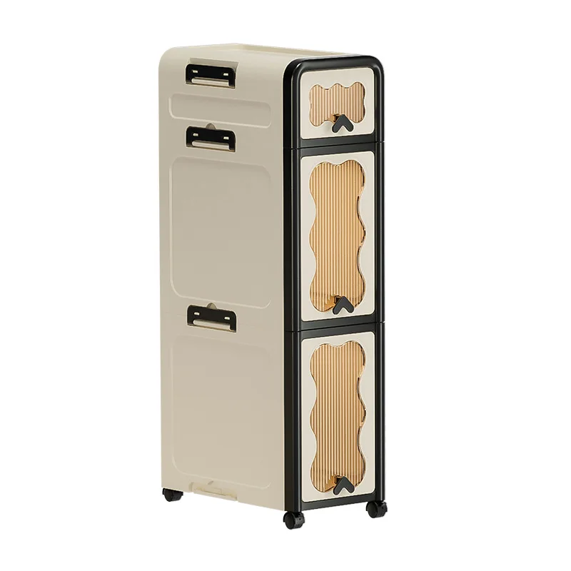 

Многослойный шкафчик для бытовой ванной комнаты, туалетный щелевой шкаф для хранения