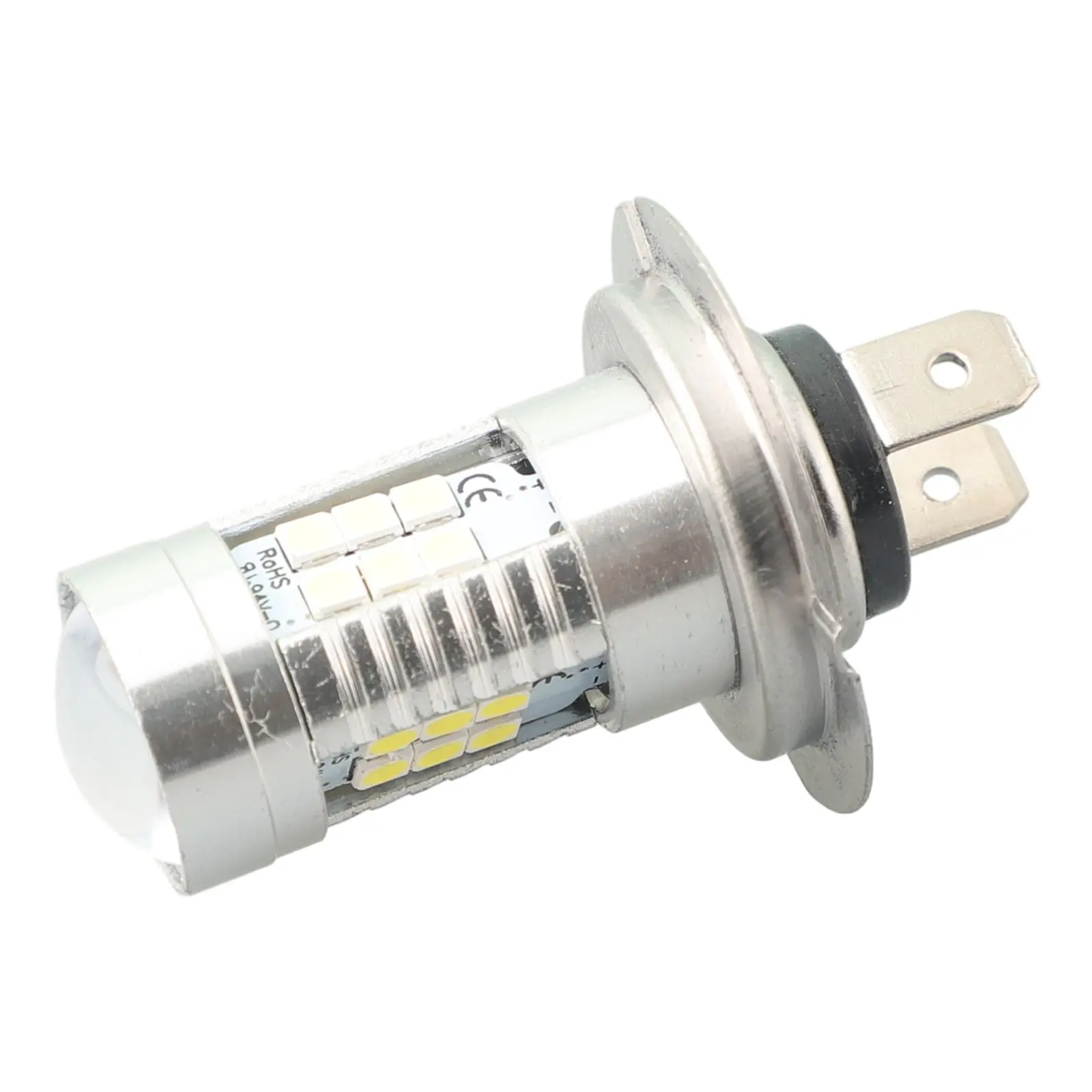 2x H7 LED Headlight Bulb Kit High/Low Beam Super Bright 6000K White High Power Fog Light Bulb Waterproof Heat-resistant Parts