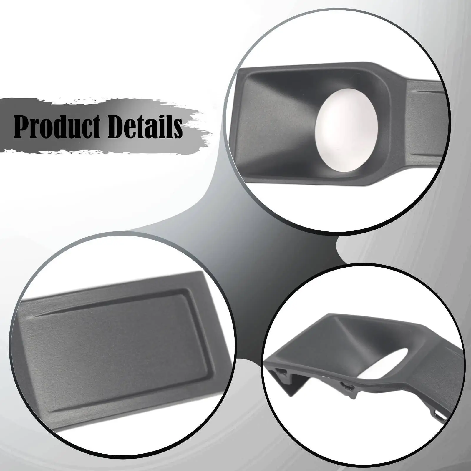 Grille Trim Panel Accessories Sturdy Lightweight Maintenance Parts for Q7 2016-2019 Standard Model ACC Cover Directly Replaces