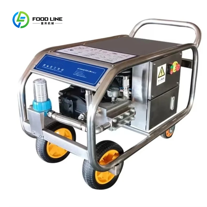 Customized Stainless Steel High Pressure Cleaner 500bar with 20L/min and 23L/min Flow Rate