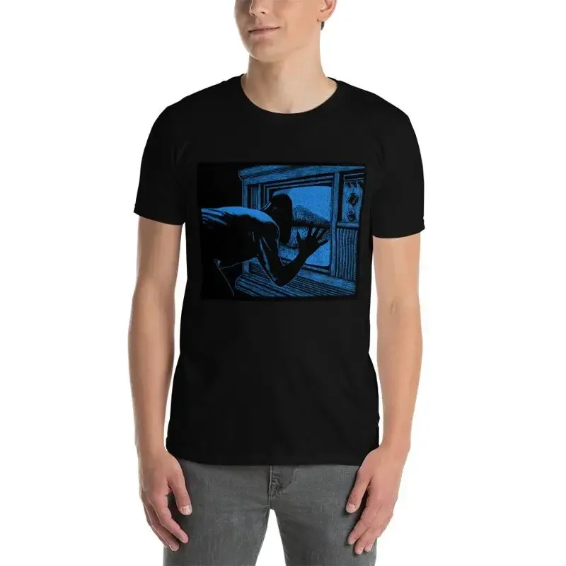 Creepy Horror Futuristic Videodrome Stylized T Shirt