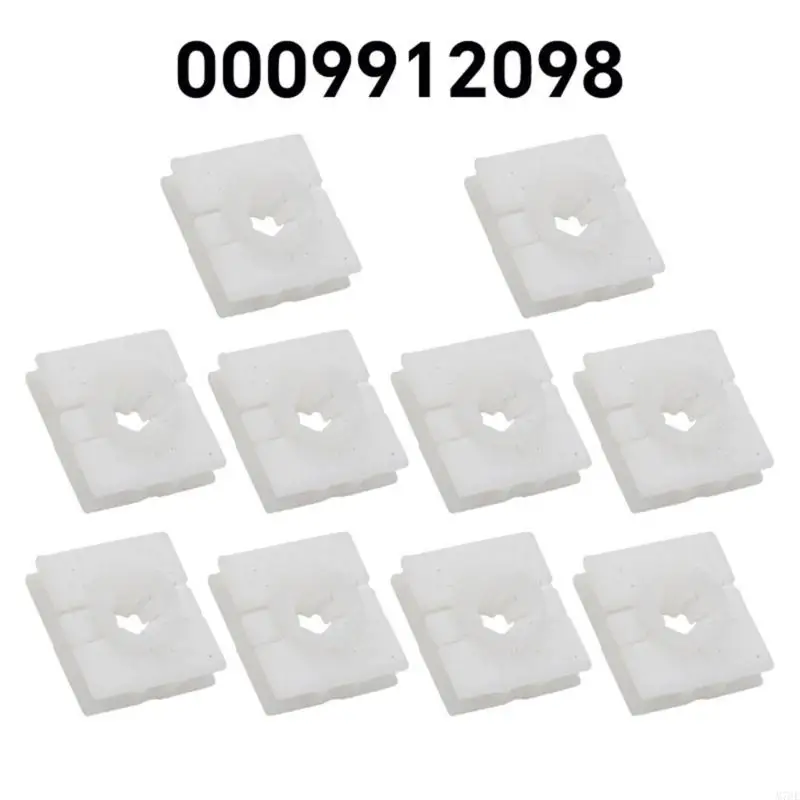 M76E 100Pcs Weiße Auto Panel Retainer Clips Befestigung Für Fahrzeug Teile 0009912098 – Detail 2