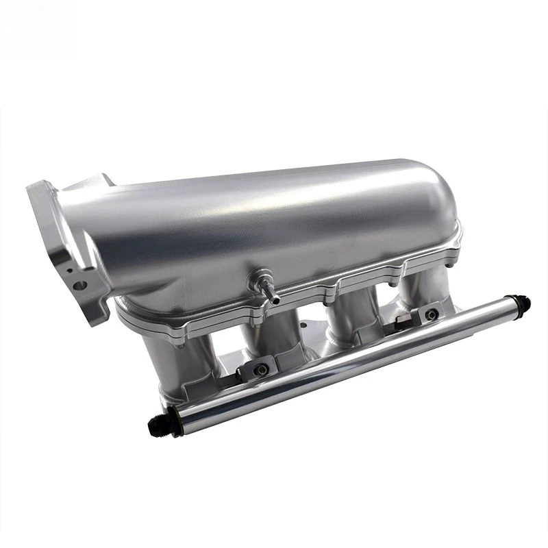 

Sell Well SK Custom Billet Aluminum Intake Manifold For K Series K20 K24 Engine Intake Manifold With Fuel Rail