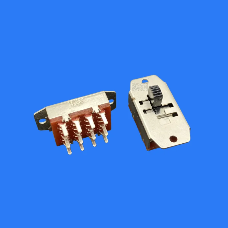 10pcs/ SS-33H01-G5 in-line 12-pin 3-speed toggle switch power supply slide switch switch toggle