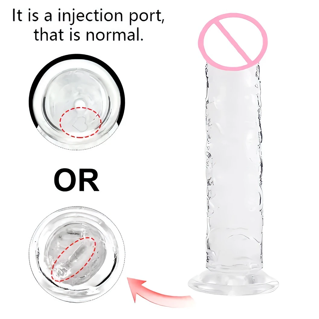 Cheap Package Multiple Sizes Soft Jelly Dildo with Suction Cup Realistic Adult Sex Toy for Women and Men Includes 3 Free Condoms view 6