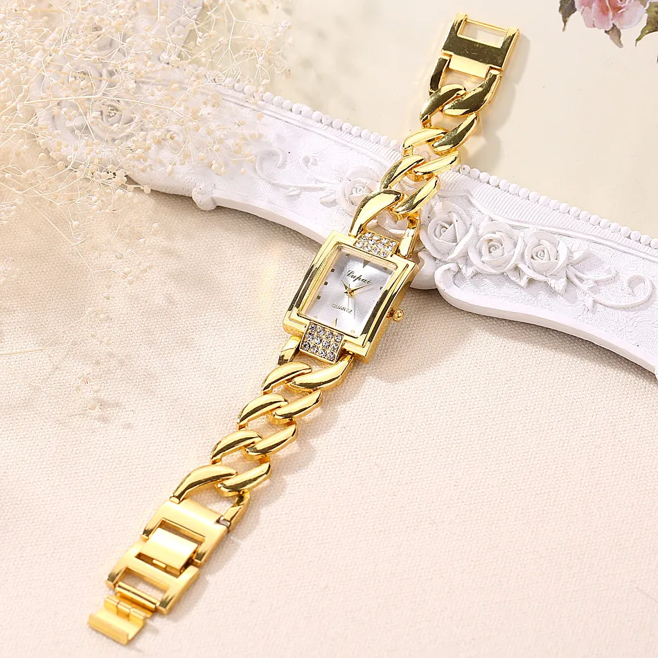 Luxury Gold Stainless Steel Women Bracelet Watches Fashion Woman Watch Casual Dress Ladies Watch Female Clock Relogio Feminino