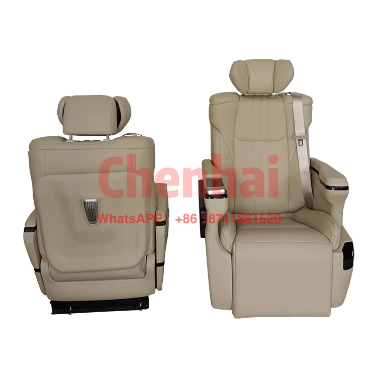 Customized OTW-HW Modified Toyota Hiace Seats Luxury Vip Auto Aircraft Rv Car Captain Seats For Sale For Cars For Toyota Hiace