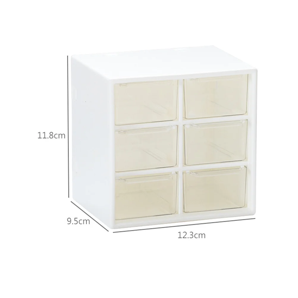 Stationery Storage Box Nail Polish Multi-layer Case USB Cable Plastic Office Container Sundries Practical