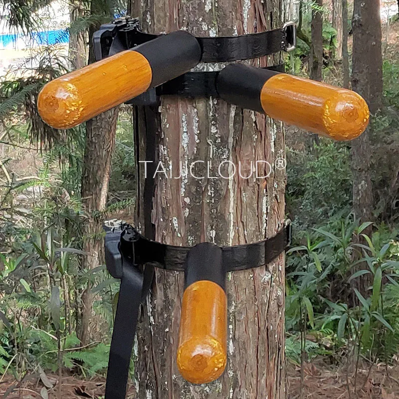 Sandbag to Wooden Dummy Wing Chun, Outdoor Park Tree Binding Spring Peg, Easy to Carry and Fast to Install