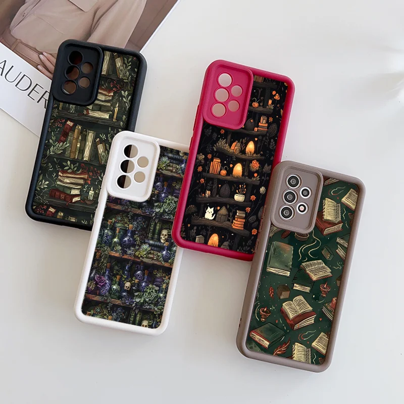 Винтажный чехол с цветочной книжной полкой и росписью для OPPO Realme 14 13 12 11 Pro Plus 9 8i 7i PRO C75 C71 C33 C21Y C53 C25 Мягкий чехол Винтажный чехол с цветочной книжной полкой и росписью для OPPO Realme 14 13 12 11 Pro Plus 9 8i 7i PRO C75 C71 C33 C21Y C53 C25 Мягкий чехол