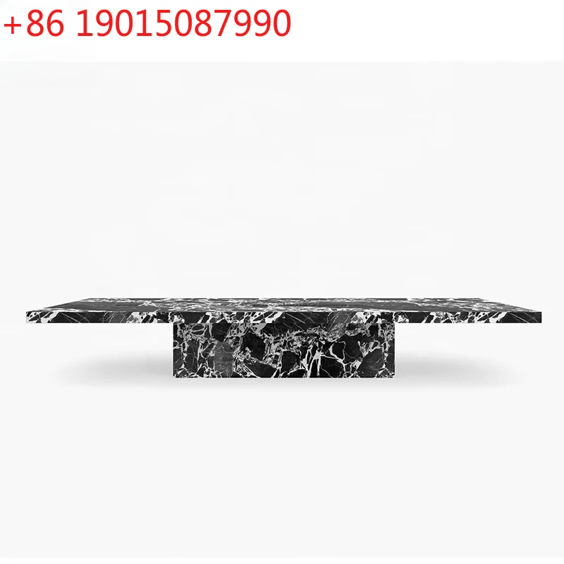 

Консольный столик для гостиной с мраморной столешницей из травертина, итальянский, класса люкс, для зоны камина и подставки под телевизор