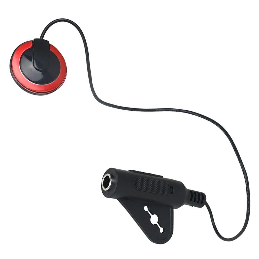 

Acoustic Pickup For Guitar Ukulele Violin Passive Microphone Banjo Picks Piezo Eq Patch High Output Portable