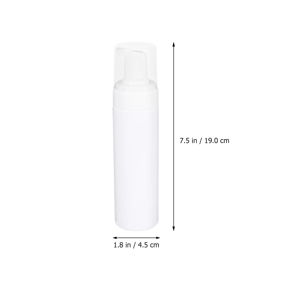 

4Pcs Foam Bottle Sub Bottle for Liquid Soap Storage Holder Fine Craft Easy to Use Home Office 200Ml Dispensers