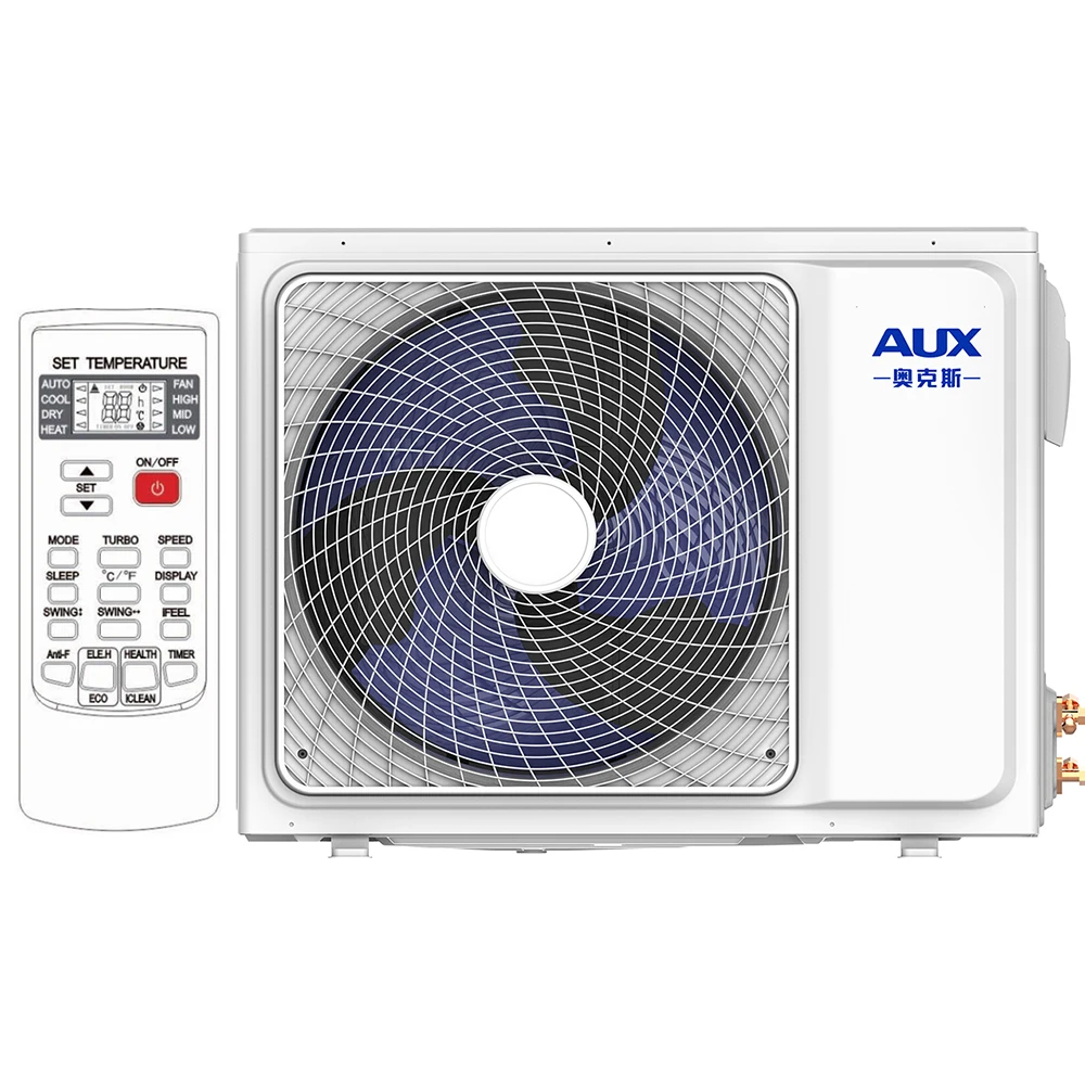 المنزلية AUX 12000BTU التبريد التدفئة سبليت الجدار 1.5hp مكيفات الهواء العاكس مع جهاز التحكم عن بعد نجمة الطاقة