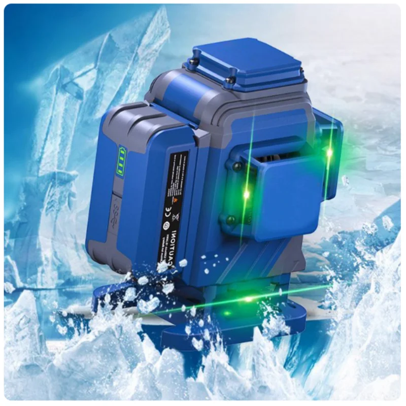 12, автономный высокоточный лазерный настенный измеритель сильного света, автоматический измеритель уровня видимого уровня на открытом воздухе