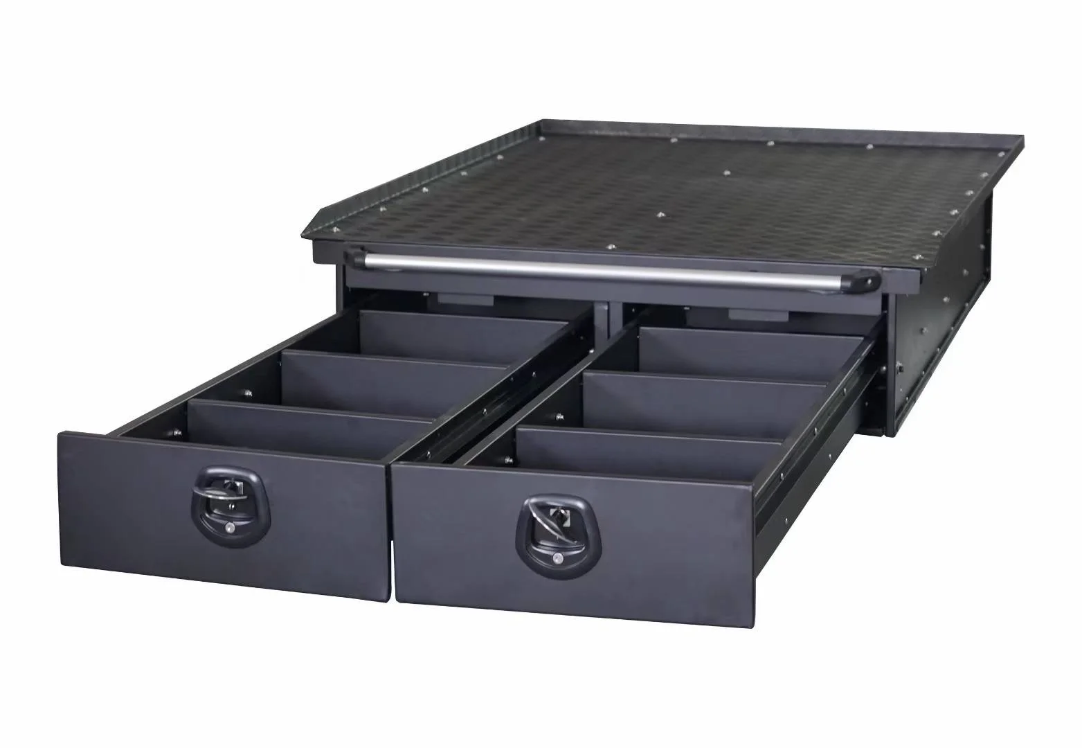 EXTREME Wincar Aluminium Alloy Luxury Rear Interior Kits Pickup Truck Bed Drawer System with Slider