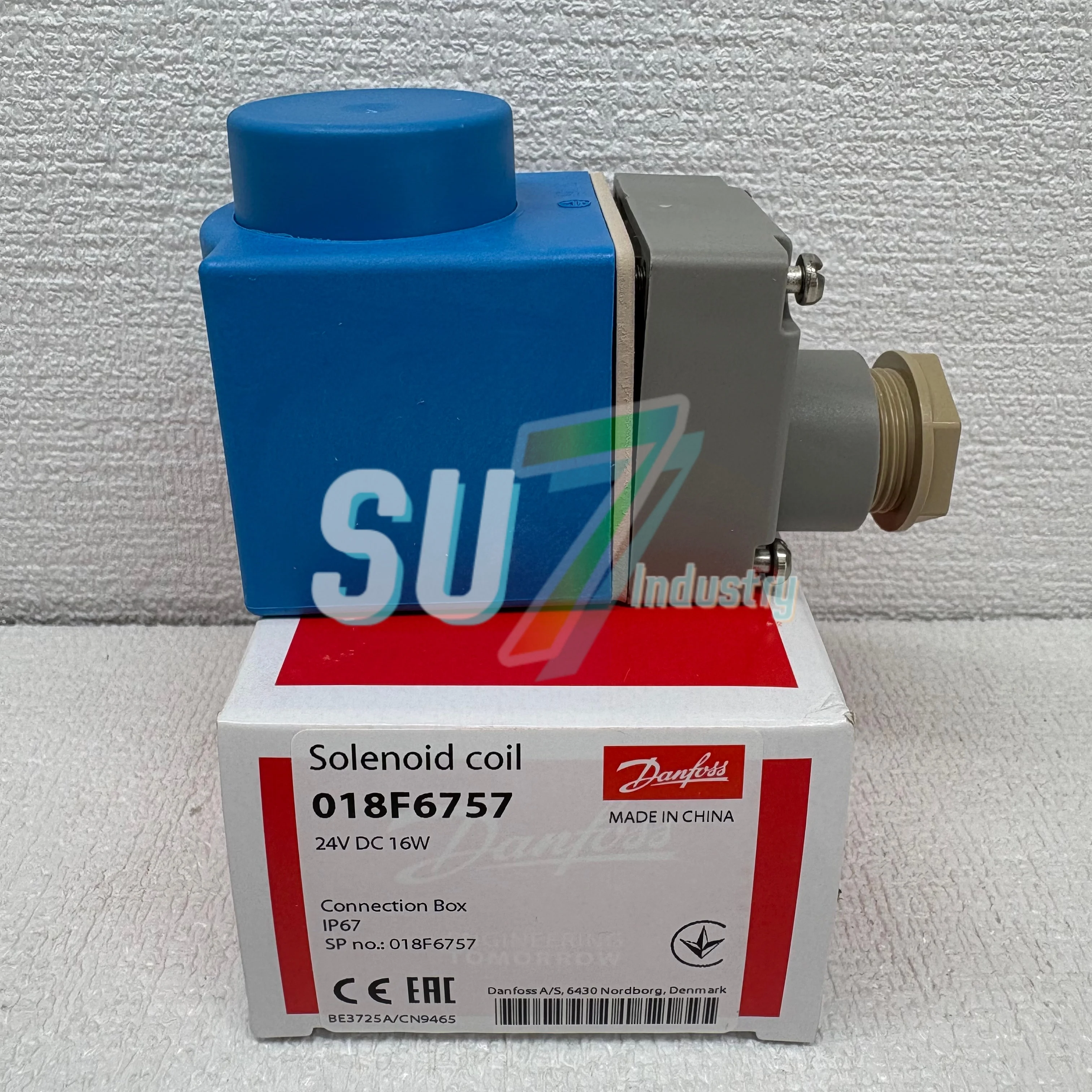 

018F6757 BE024DS Катушка электромагнитного клапана 24В, новая в упаковке