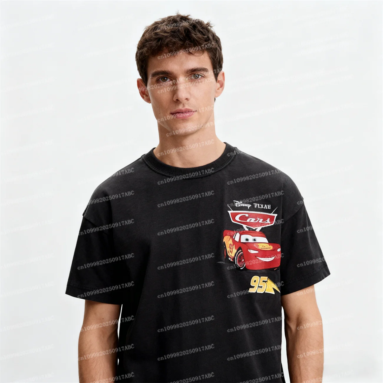 

Hot Car Cartoon Men Tshirt Men Clothing Summer Fashion Children Short Sleeve Clothes Printed Women T-shirts Casual Y2k Tshirt