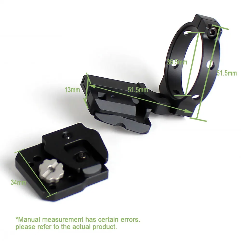 Imagem -02 - Sotac-tactical Metal Oss Obverse Shoe Grupo Capacete Mount Interface Pvs14 Dovetail Base Conversion Adapter Novo 2023