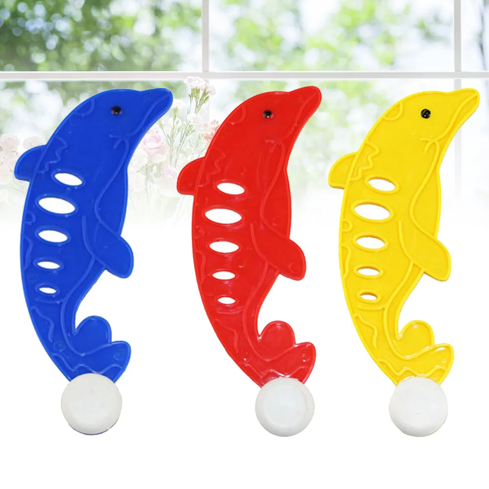 3Pcs Dolphin Shape Diving Sticks for Safe Easy Grip Premium Material Pool Swimming Learning Diving Fun Activity Set