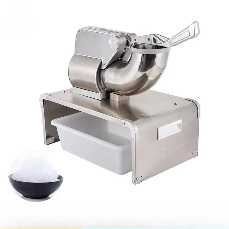 Professional Ice Crusher Machine Semi-automatic Ice Breaker For Smoothie Snow Cone Maker Household Shaved Ice Machine