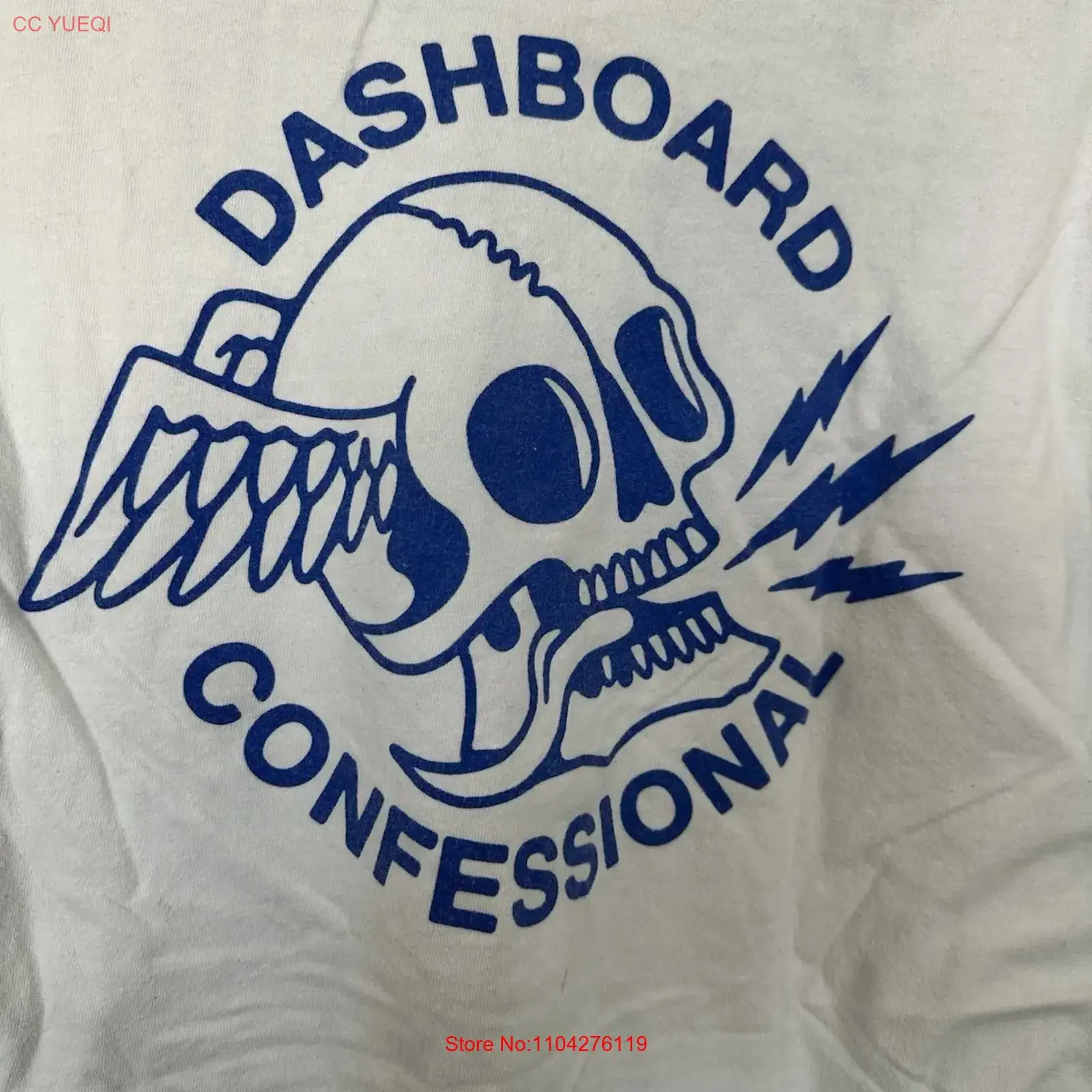 Dashboard Confessional T Shirt Size Large Chris Carrabba vintage Washed Soft homme Slightly Stylish Top For Everyday Wear