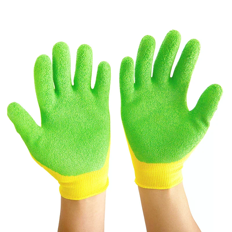 Kids Children Protective Gloves Durable Waterproof Garden Gloves Anti Bite Cut Collect Seashells Protector Planting Work Gadget
