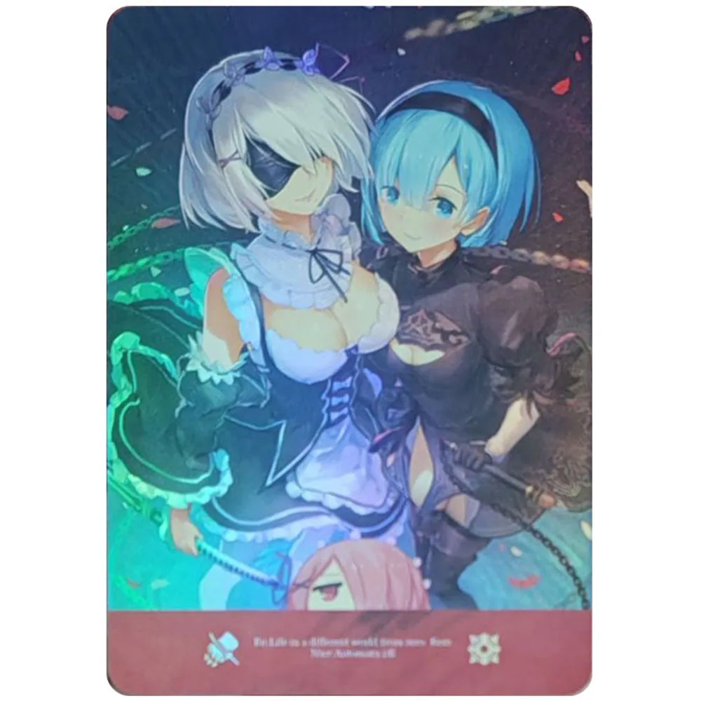 Anime Goddess Story DIY ACG One Piece Cynthia Pokemon Nami Miku Boy Games Toys Collectible Cards Birthday Gifts Board Game