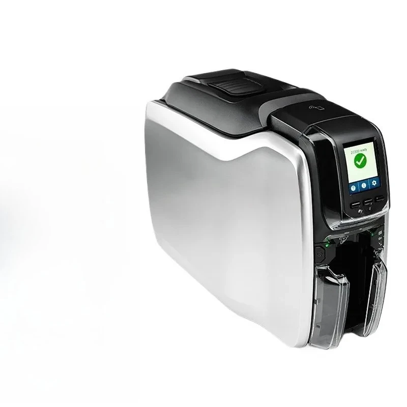 2026 Professional Zebra ID Card Printer Color Badge Making Machine for Social Security Cards Employee Work ID Health