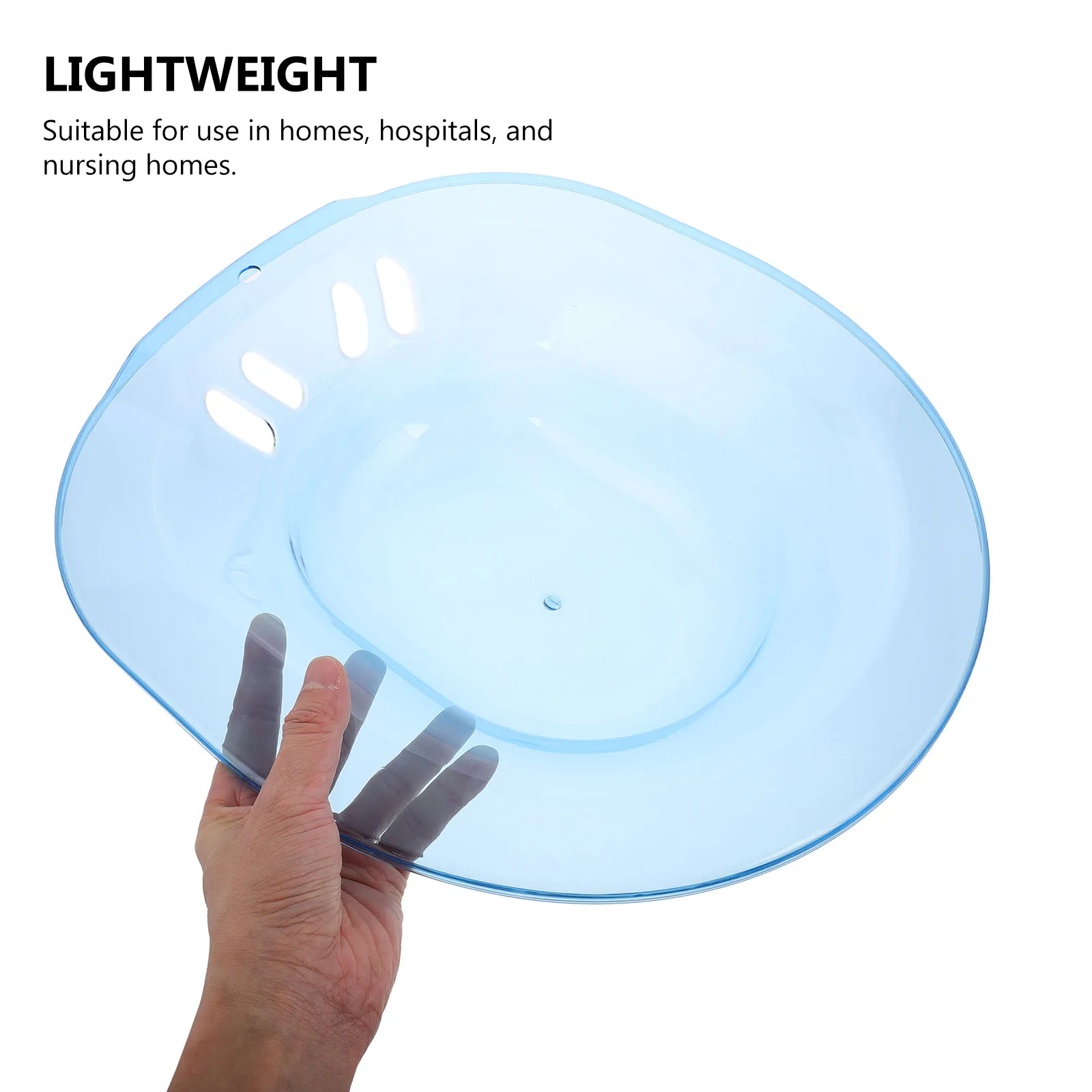 

Plastic Hemorrhoid Bath Basin Blue Toilet Tub Pregnant Women Bidet Soak Adult Care Postpartum Sitz Soak For Hemorrhoids Wash