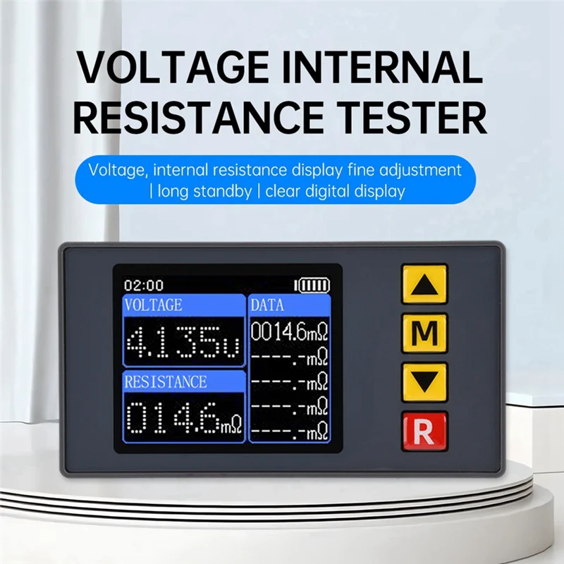 

Original Four-line TS457 DC5V High-precision Lithium Battery Internal Resistance Meter Tester Quality Detector 18650 Dry Battery