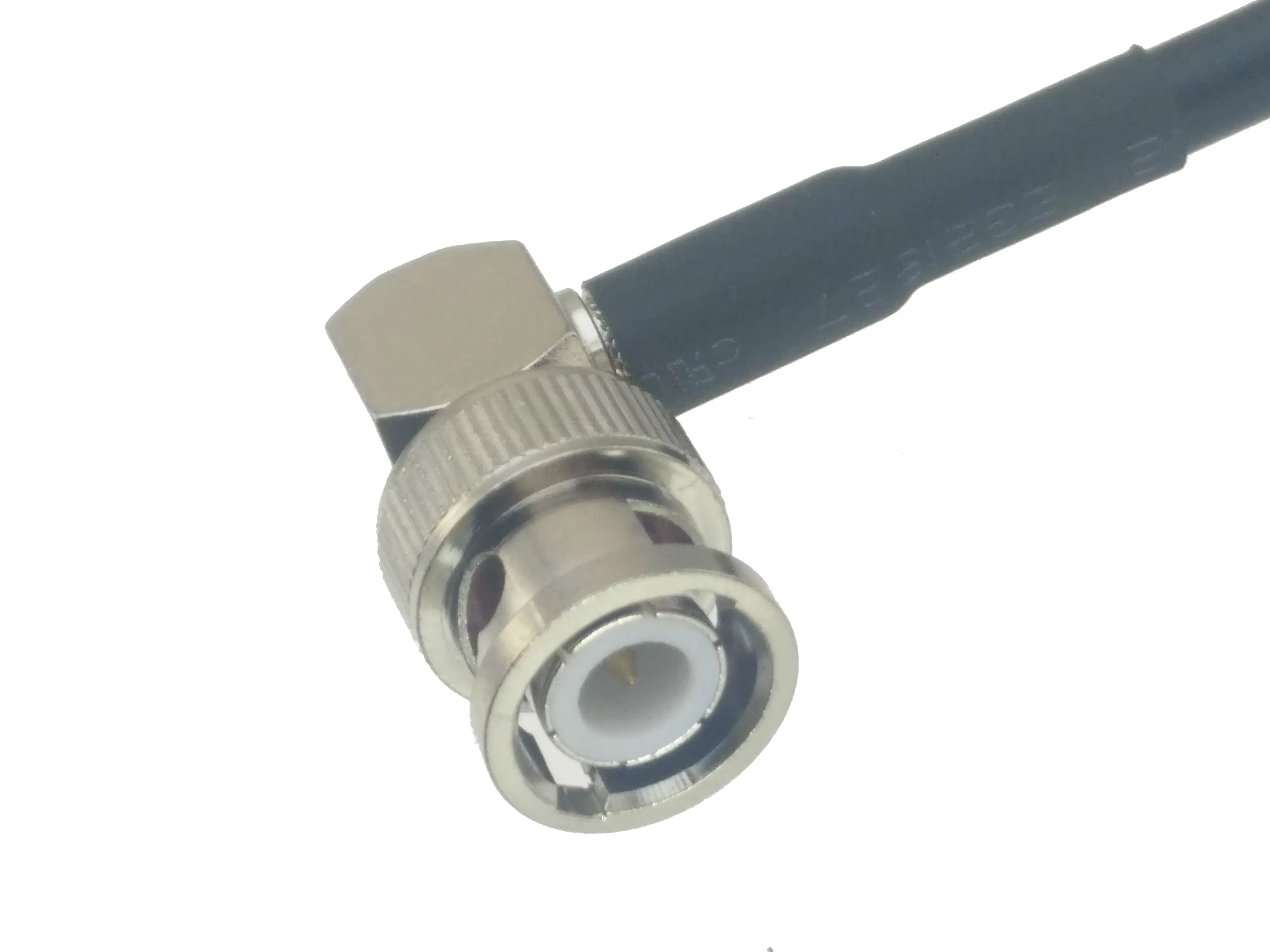 BNC male right angle RA to UHF female SO239 so-239 Jack jumper pigtail coax RG58 cable