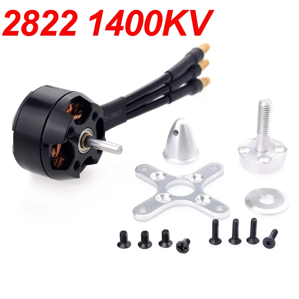 SURPASS HOBBY 2822 1200KV 1400KV Borstelloze Motor Hobbywing 20A ESC 2-3S Snelheidsregelaar voor RC Vliegtuigen met Vaste Vleugels Zweefvliegtuig