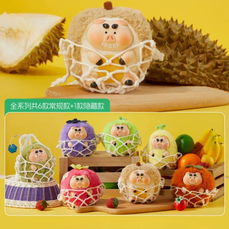 

Pig Strong Fruit and Vegetable Series Blind Box Vinyl Figurine Surprise Mystery Box Cute Anime Figure Collection Decorative Gift