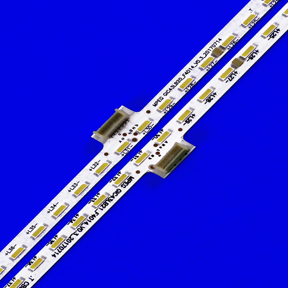 469MM 2PCS 3VLED Strip 60 lamps GIC43LB21_F4014_V0.3 43U58CMC LVF430NEAL ZM-JN-4C-LB4350-ZM02L For 43P6F 43T2F 43A860U 43U5800C