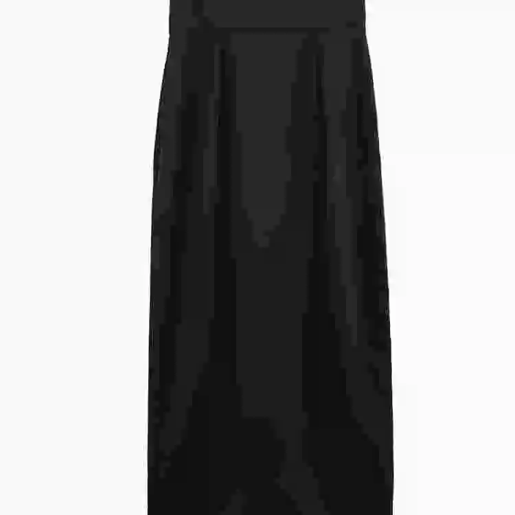 JNLEAOG Spring New Women's Casual Sle Svel Top And Button Skirt Set Polyester Fiber Slim Fit round Ne Regular Length