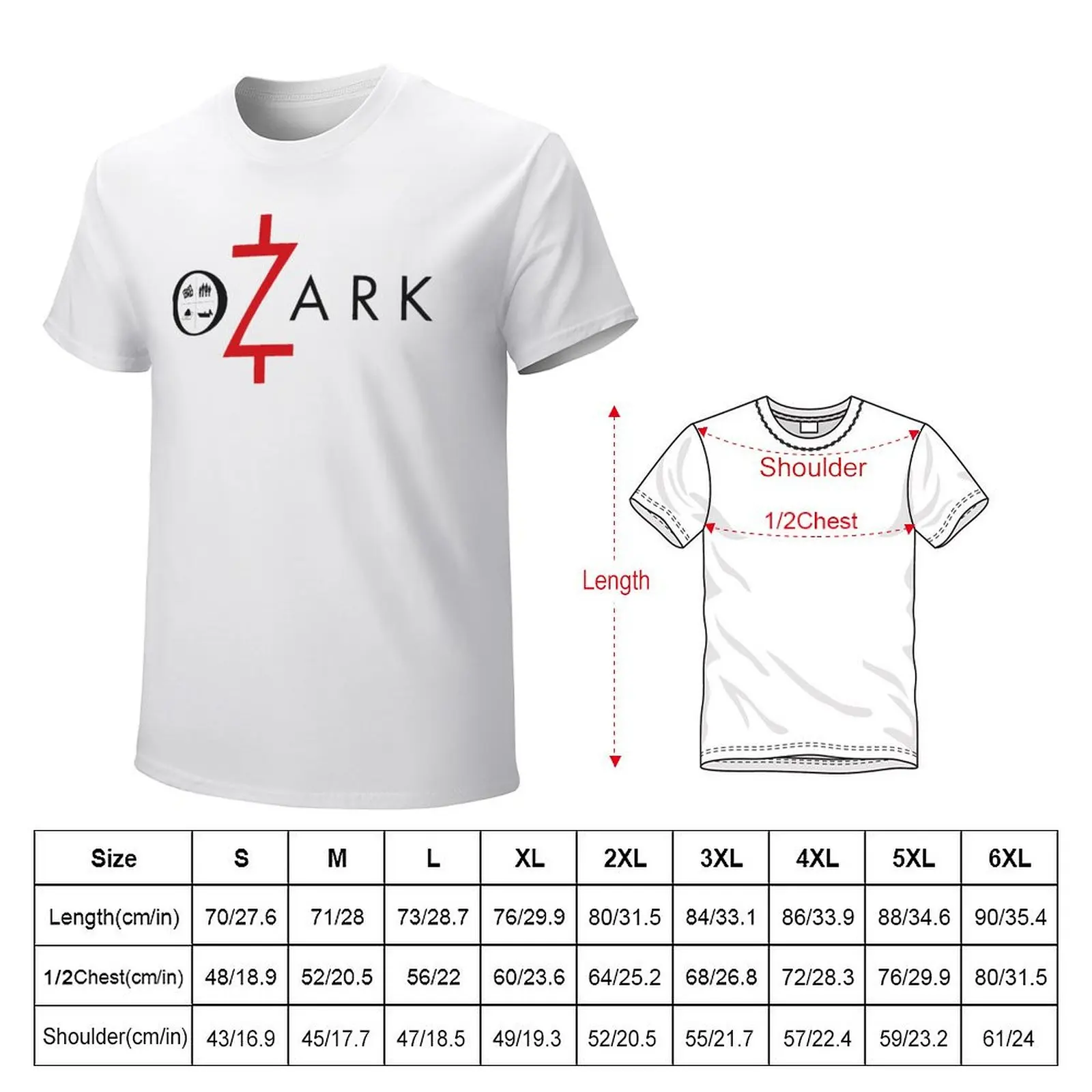 Ozark T-Shirt Aesthetic clothing oversizeds mens funny t shirts