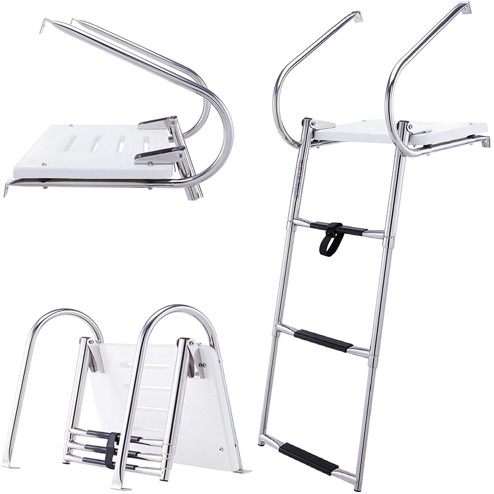 

Телескопическая лестница Anshun Marine из алюминия и нержавеющей стали 316, гангвей