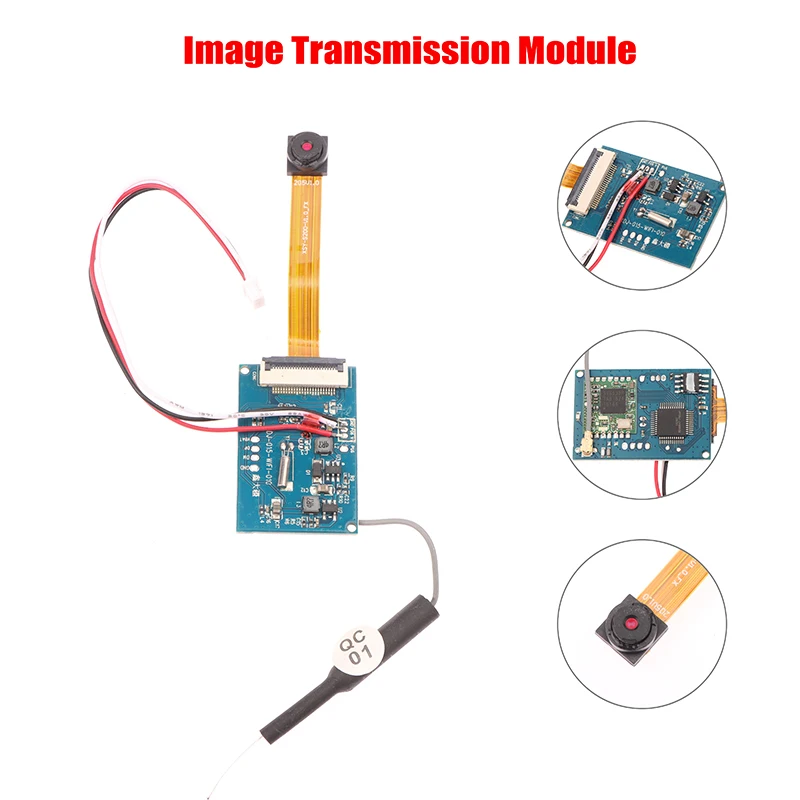 1Pc UAV Image Transmission Module Camera Analog Signal Parts Transmitter Board For Drone Accessories