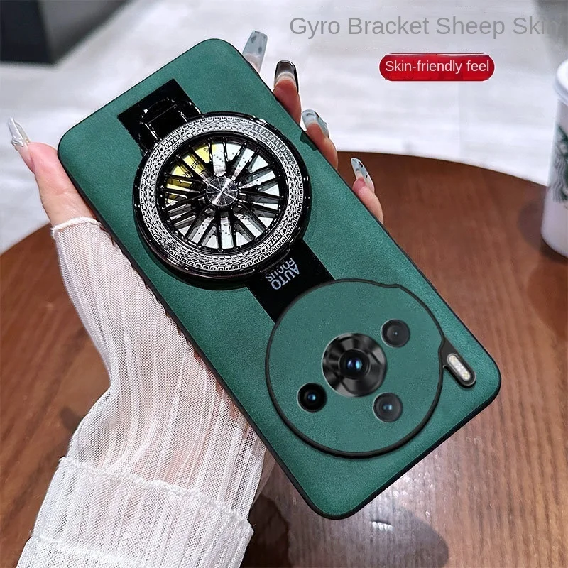 ل Nubia z60s pro z70s الترا حافظة حامل حلقة مغناطيسية فاخرة سيليكون جلد الغنم شبكي Pu قسط غطاء مقاوم للصدمات #4