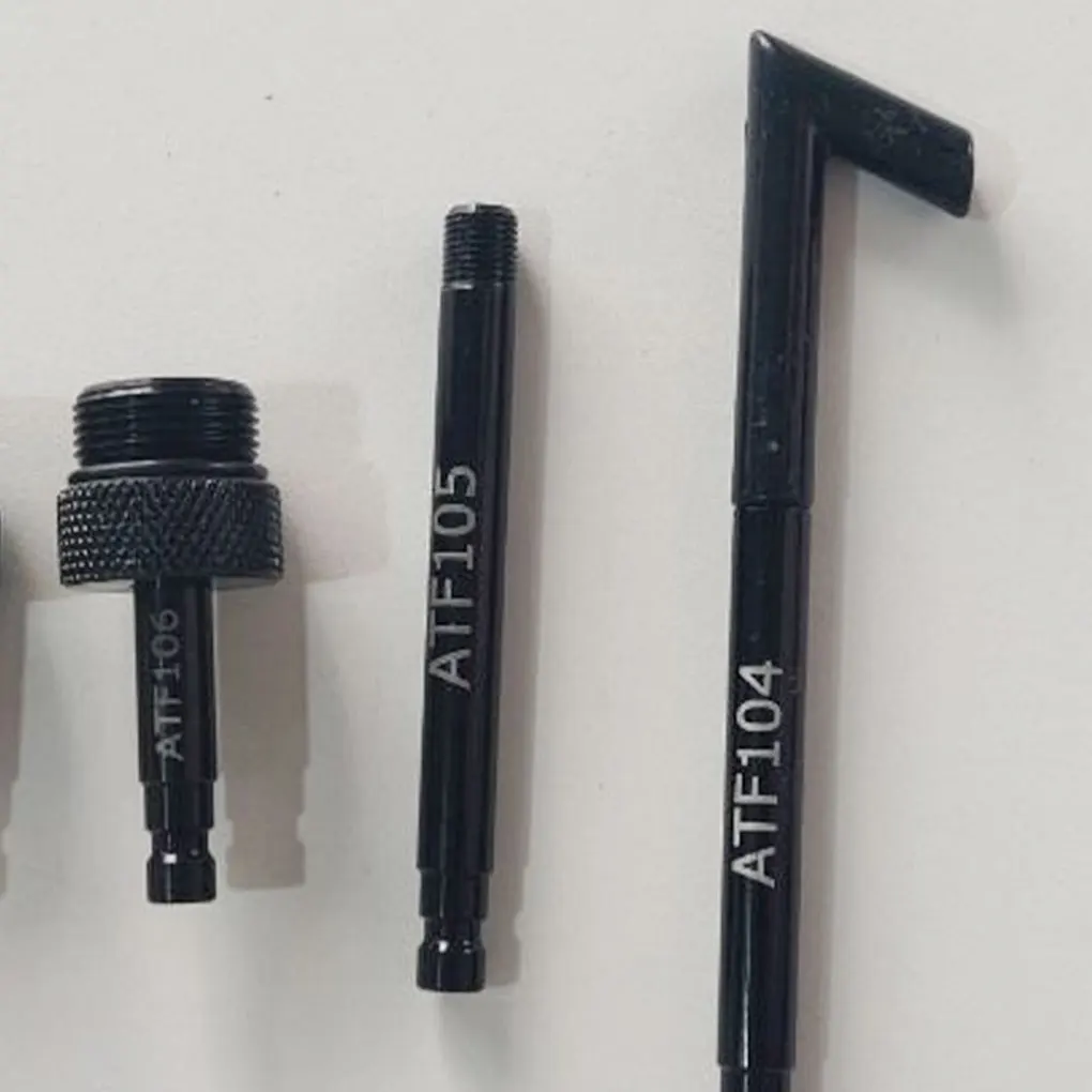 

Обновите заправку трансмиссионным маслом вашего 9-ступенчатого АКПП с помощью наших высококачественных адаптеров — набор из 5 адаптеров для заправки трансмиссионного масла.