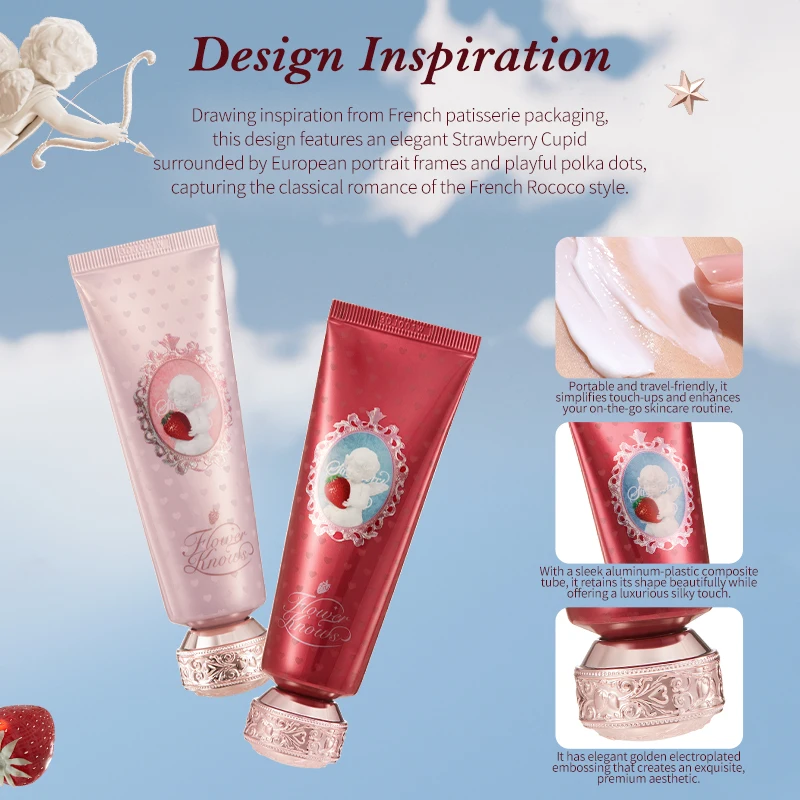 Ароматизированный крем для рук Flower Knows Strawberry Cupid Collection