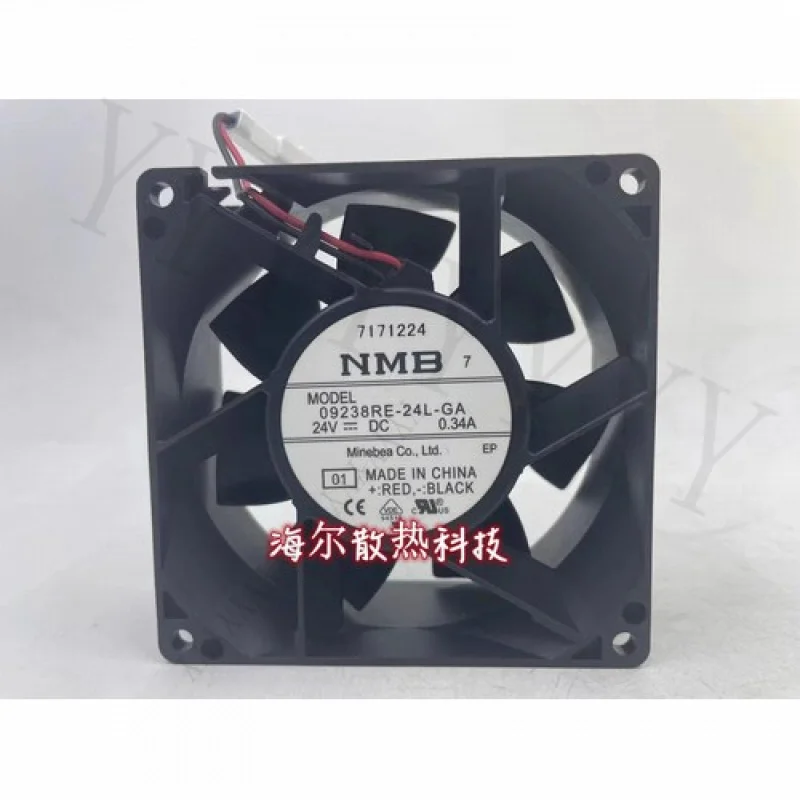 

Y+FOR NMB 09238RE-24L-GA DC24V 0.34A 2-Wire Cooling Fan