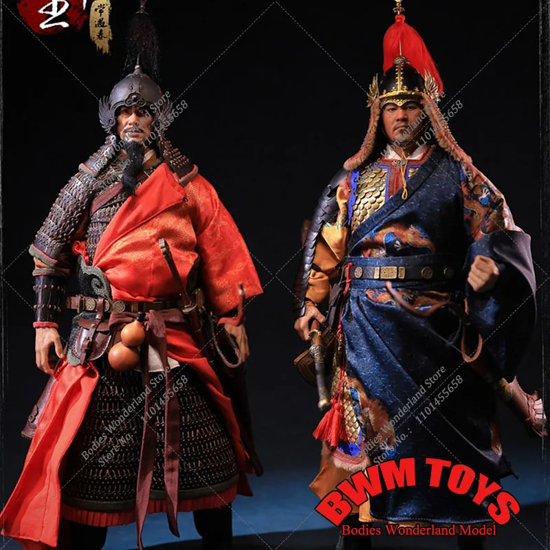 

In Stock KLG-R029 1/6 Scale Collectible Ming Dynasty Generals Kaiping King Chang Yu Chun 12Inch Male Solider Action Figure