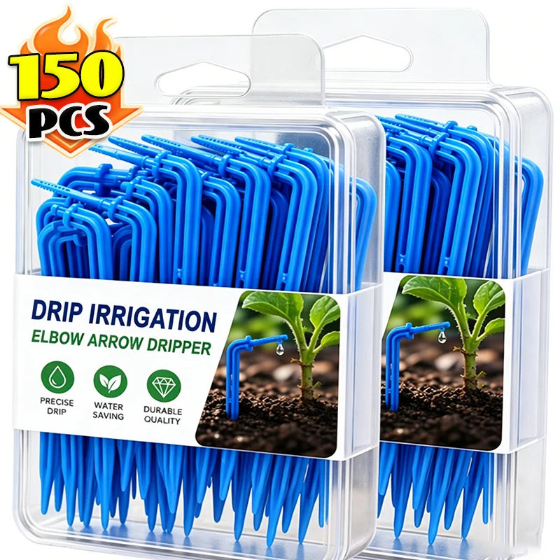 Goutteur à flèche flexible, émetteur de goutteurs, arroseur pour système d'irrigation de jardin, goutteur pour plantes en pot, micro-goutteur de jardin à faible débit