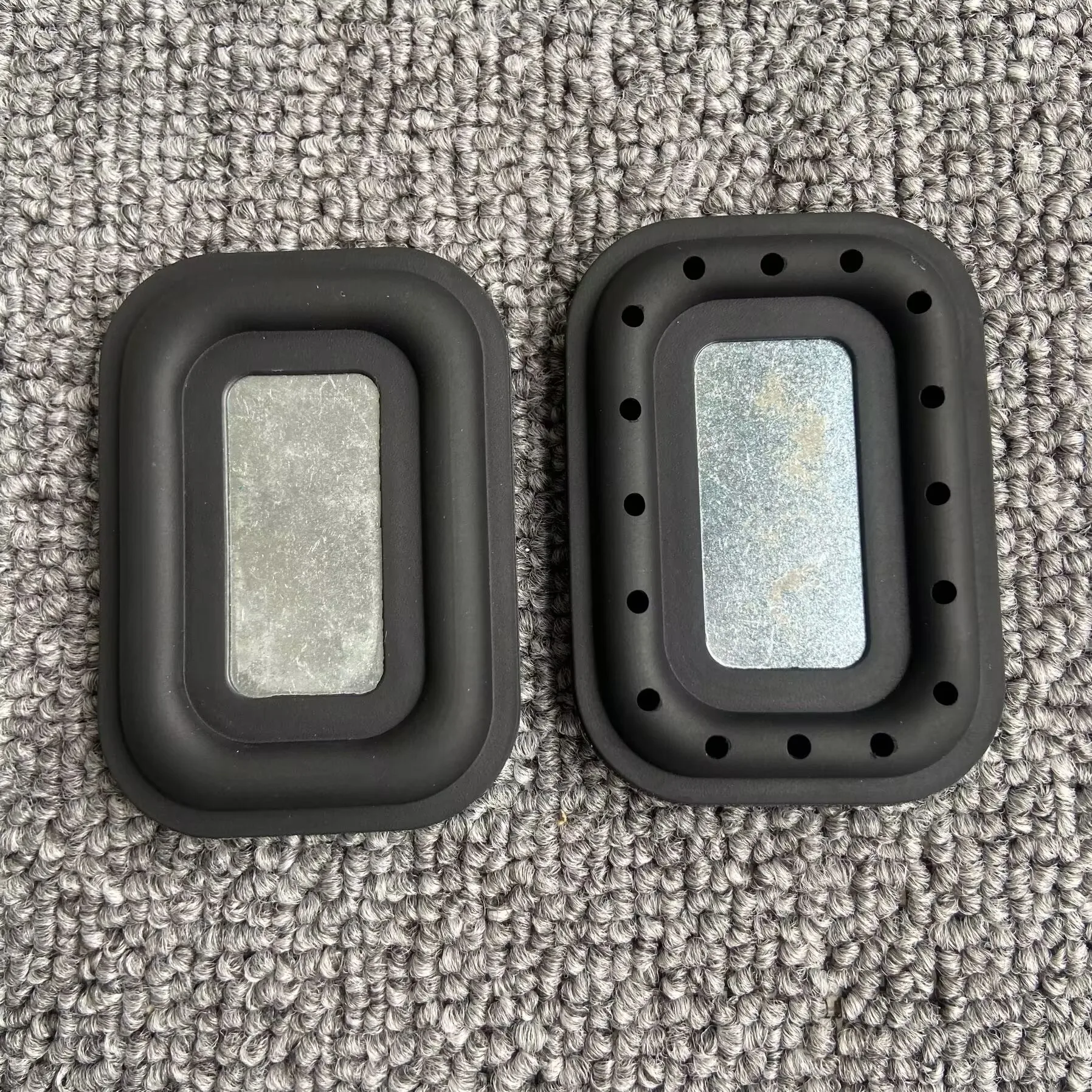 GHXAMP 63*45mm For Harman Kardon Mini Low Frequency Radiator Vibration DIY Speaker Auxiliary Bass Double sided rubber edge 2pcs