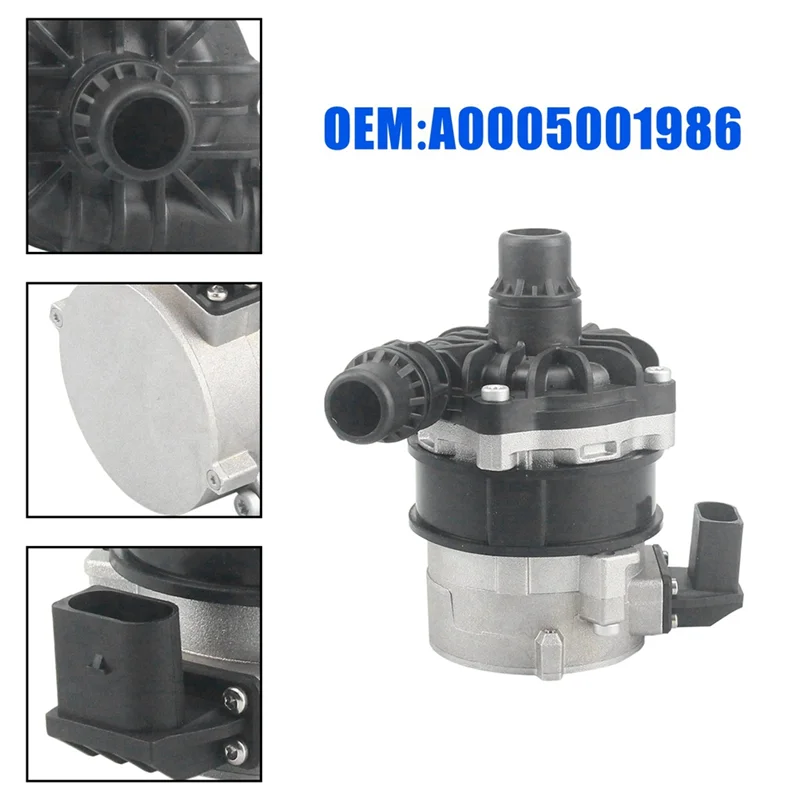 

A0005001986 Water Pump Engine Water Pump Low Temperature For Mercedes Benz CLA45 GLA45 S550 S63 S65 S600