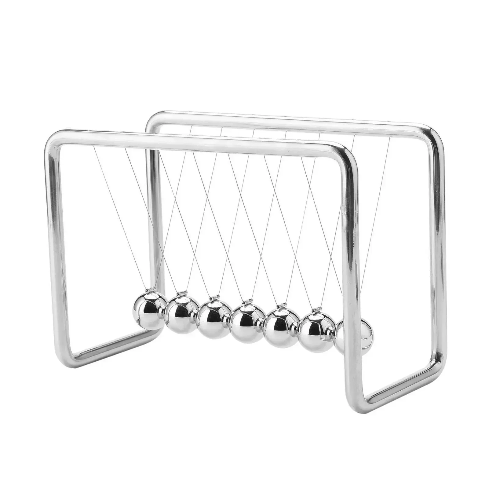 7 Newton Cradle Balance Steel Balls Physics Science Pendulum Desk Toy Science Physics Gadget Stress Relief Gifts Home Decoration