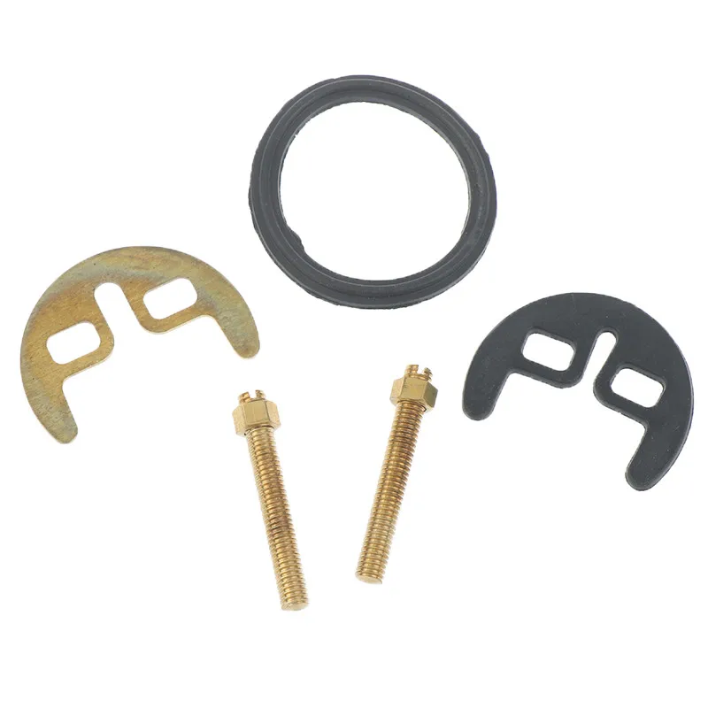 1Set Tap Faucet Fixing Fitting Kit M8 Bolt Washer Plate Set Faucet Accessories【Homeclub】